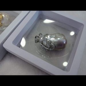 Real pearl ( pendant silver )